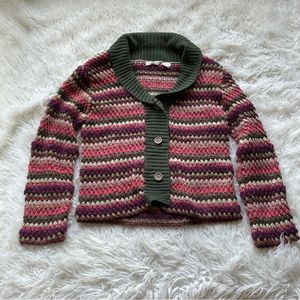 Vintage Orvis‎ Chunky Knit Shawl Cardigan